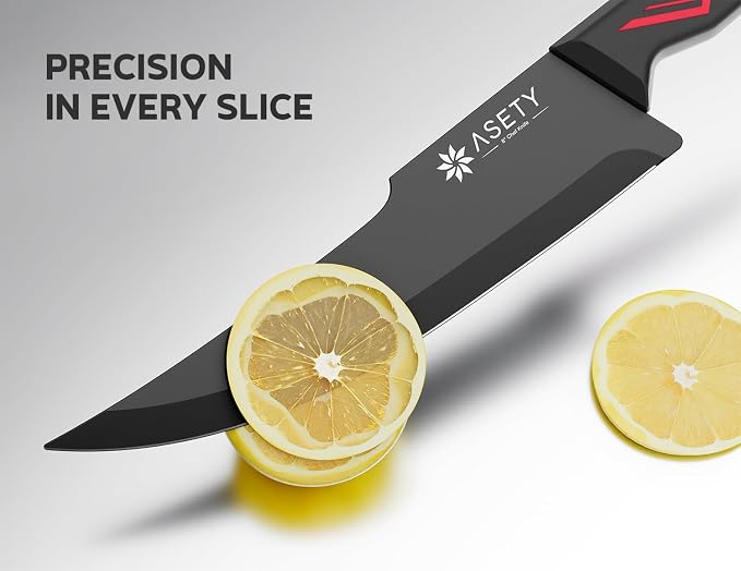 Knife Set - 15 PCS Kitchen Knife Set - Stainless Steel Knife Block Set - - Image 5