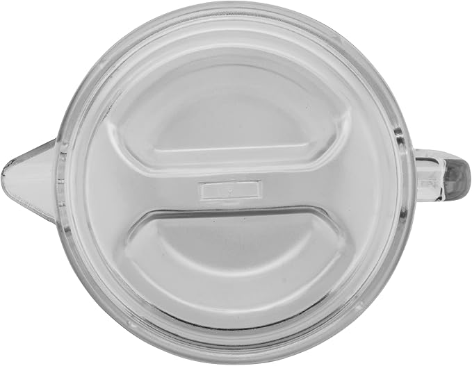 G.E.T. P-3064-1-CL-EC Heavy-Duty Shatterproof Plastic 2 Quart Pitcher - Image 3