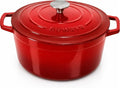 Nuwave 6QT Healthy Enameled Cast Iron Dutch Oven Pot by NuWave