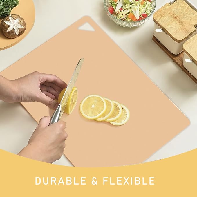 7 Pieces Plastic Flexible Cutting Boards - Image 5