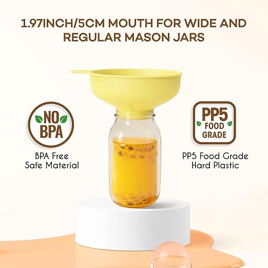 Wide Mouth Versatile Funnel, Canning Funnels - Image 4
