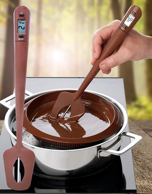 Lightbeam Digital Candy Thermometer, Instant Read Kitchen Cooking & Spatula - Image 5