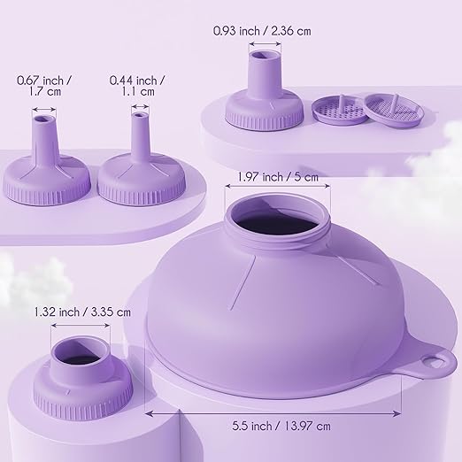 Pisol Wide Mouth Versatile Funnel, Canning Funnels - Image 3