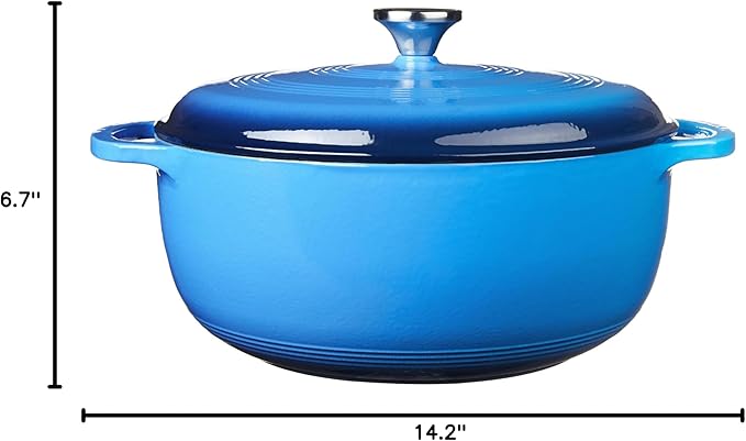 Lodge Essential Enamel Cast Iron Dutch Oven - Image 5