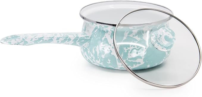 Golden Rabbit Enamelware Sauce Pan - Image 2