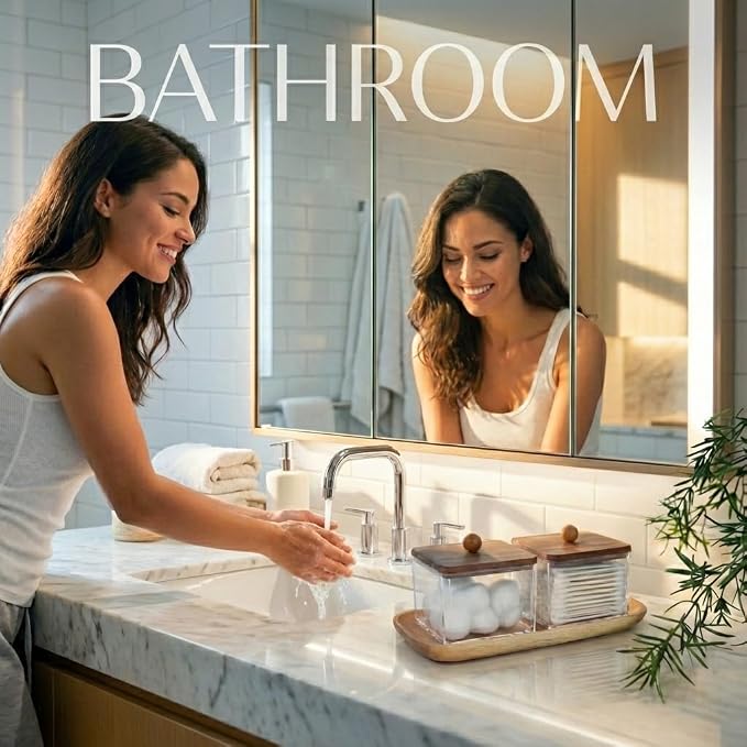 SheeChung Qtip Holder for Bathroom - Image 6