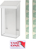 Marketing Holders Outdoor Brochure Holder Box Clear by MarketingHolders