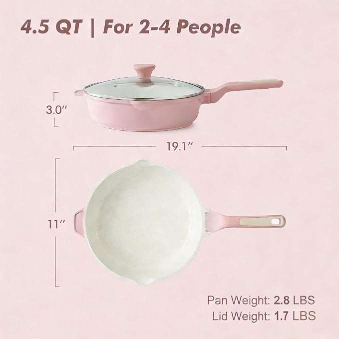 SENSARTE Nonstick Ceramic Skillet - Image 6