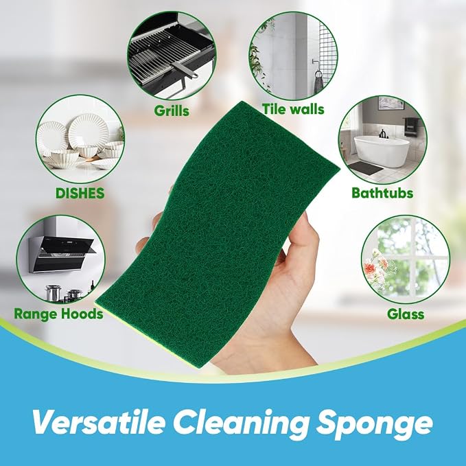 AIDEA Sponges Kitchen, XL Heavy Duty Dish Sponge, Cleaning Dish Scrubber Sponge - Image 7