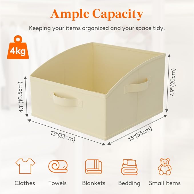 Lifewit Trapezoid Closet Storage Bins - Image 2