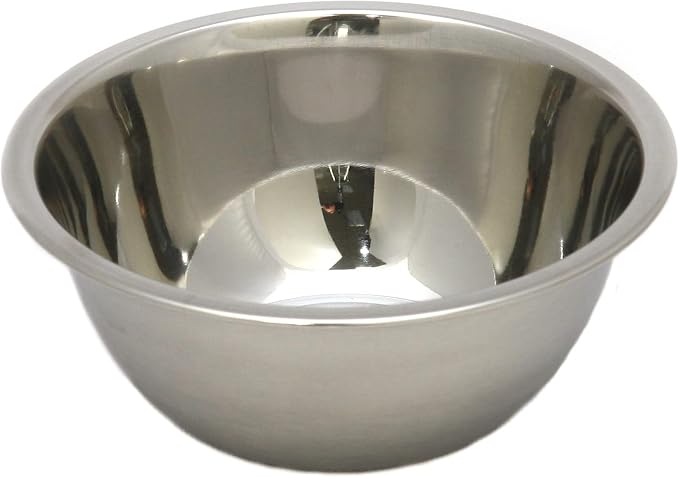 Chef Craft Brushed Mixing Bowl Set, 5 Piece Set, Stainless Steel - Image 3