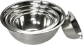 Chef Craft Brushed Mixing Bowl Set, 5 Piece Set, Stainless Steel by ChefCraft