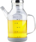 High Borosilicate Glass Oil Bottle-Olive Oil Dispenser by CreatingaBetterLife