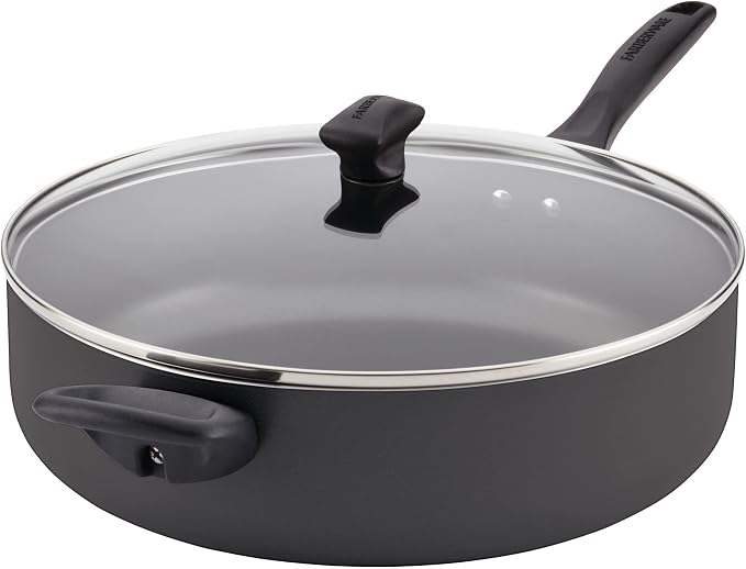 Farberware Dishwasher Safe Nonstick Jumbo Cooker/Saute Pan by Farberware