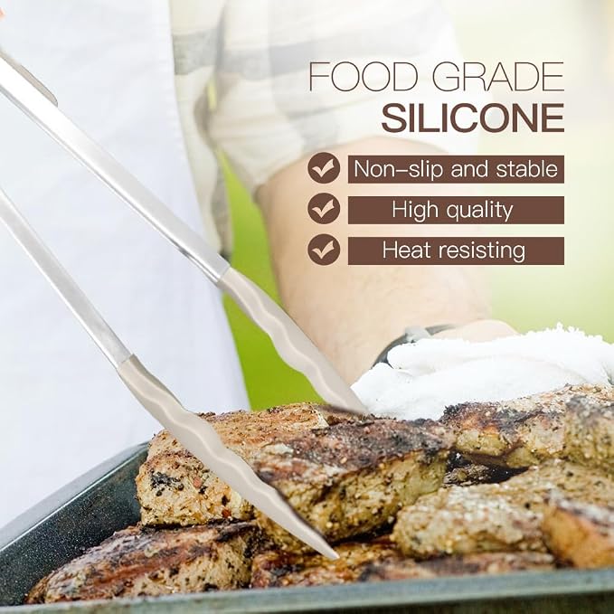 Kitchen Utensils Set-Silicone Cooking Utensils-33pcs Non-Stick Silicone Cooking - Image 5