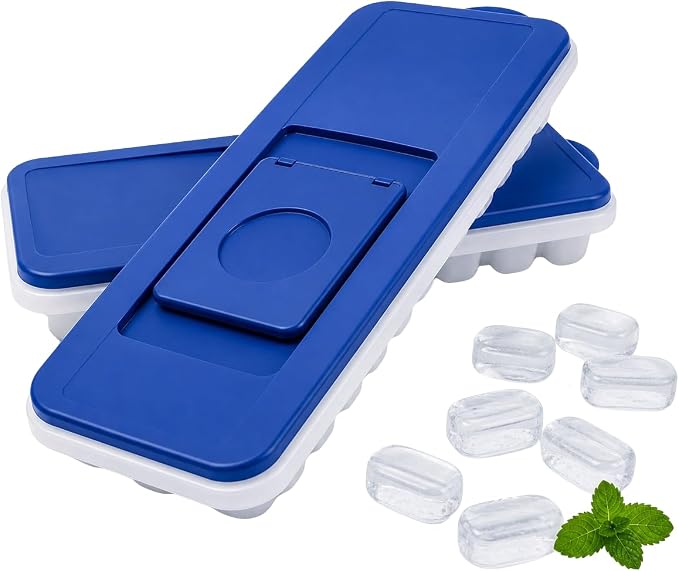 2-Pack No-Spill Ice Cube Trays by home+style