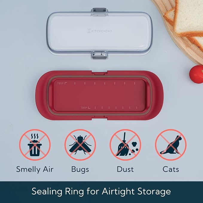KITCHENDAO One-handed Airtight Butter Dish - Image 3