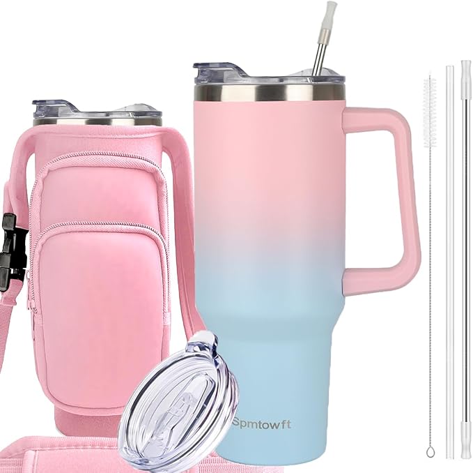 40oz Stainless Steel Double Vacuum Tumbler by Spmtowft