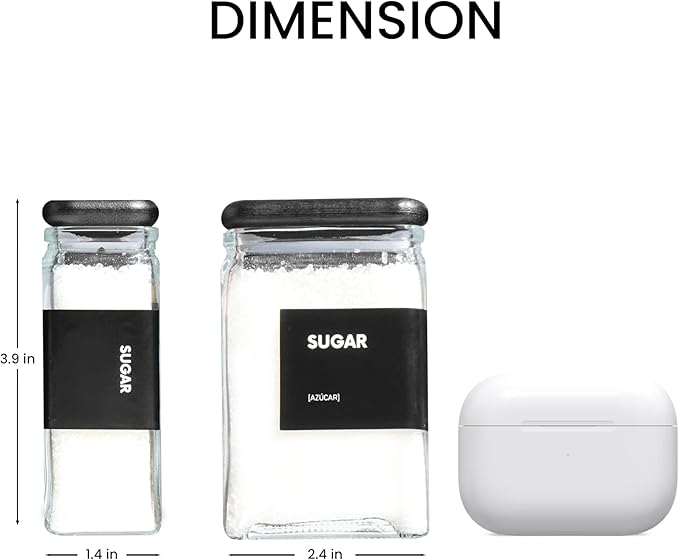 APT 1101 Glass Storage Jars - Image 2