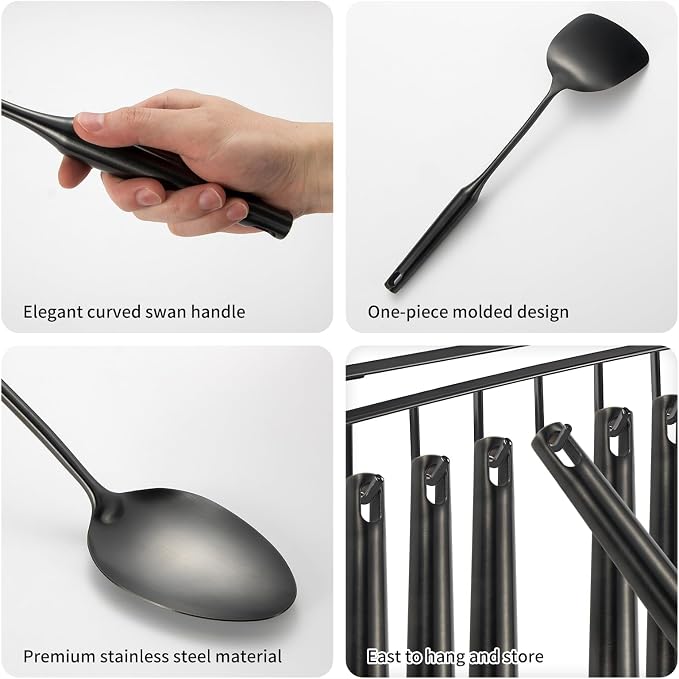 304 Stainless Steel Cooking Utensil, Kitchen Kitchen Utensil - Image 4