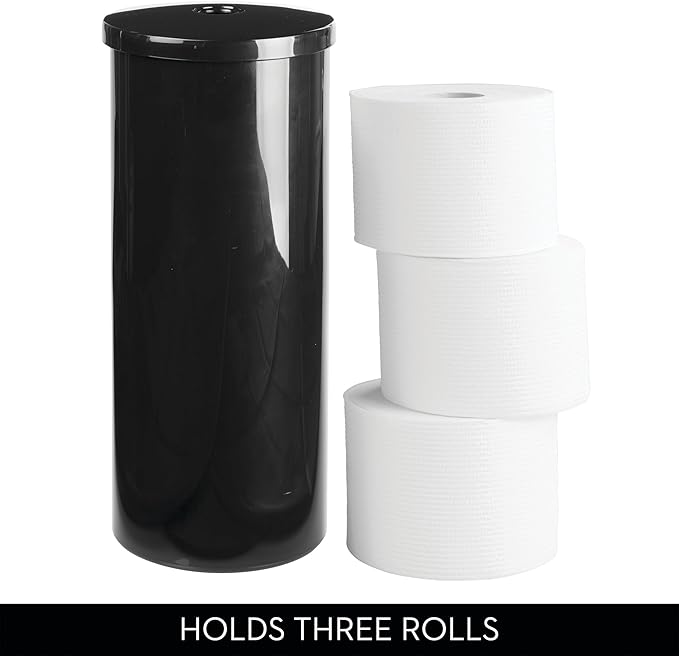iDesign Freestanding Toilet Paper Canister - Image 4