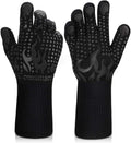 Comsmart BBQ Gloves, 1472 Degree F Heat Resistant Grilling Gloves Silicone by Comsmart