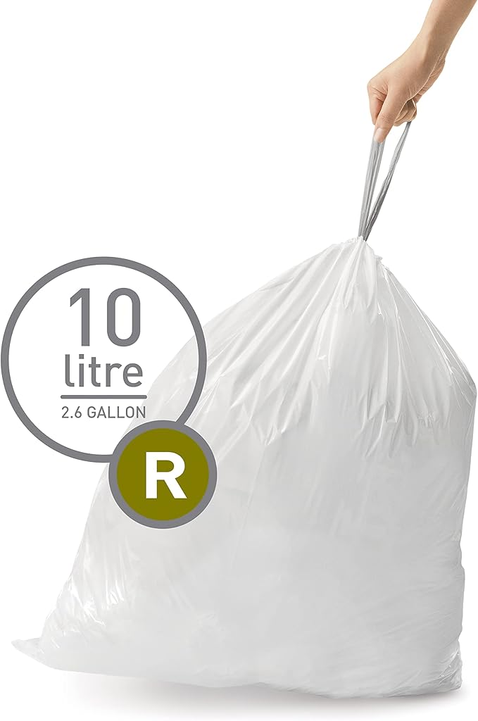 simplehuman CW0253 Code R, Custom Made Bin Liners, 3 x Pack of 20 - Image 2