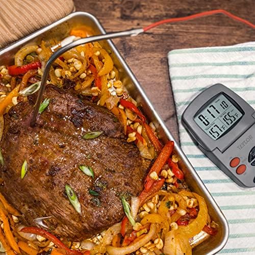 Taylor Programmable Digital Meat Thermometer with Timer