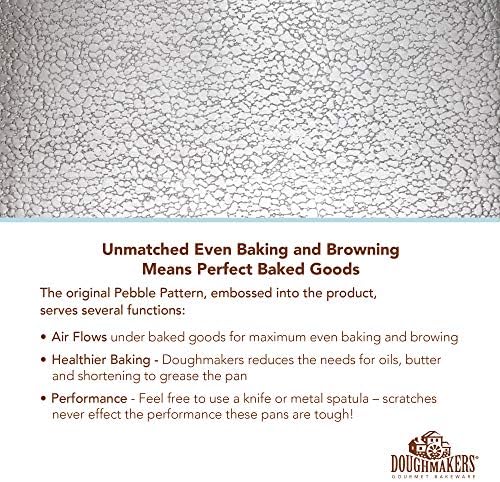 Doughmakers Biscuit Sheet Commercial Grade Aluminum Bake Pan 10" x 14"