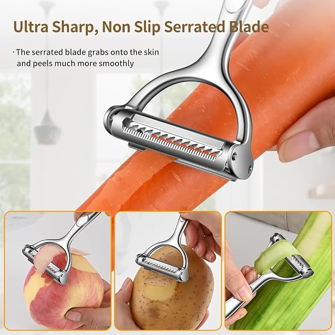 Julienne Peeler Vegetable Peeler - Image 2