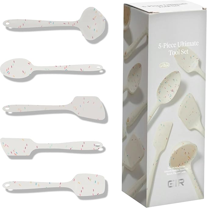 GIR: Get It Right 5 Piece Silicone Kitchen Utensils Set by GIRGetItRight