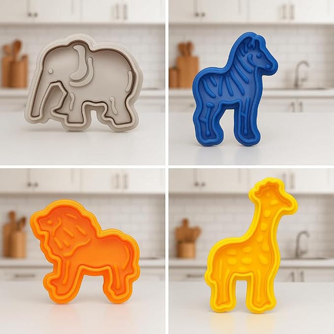 Mrs. Anderson’s Baking Animal Cracker Cookie Cutters, BPA Free - Image 2