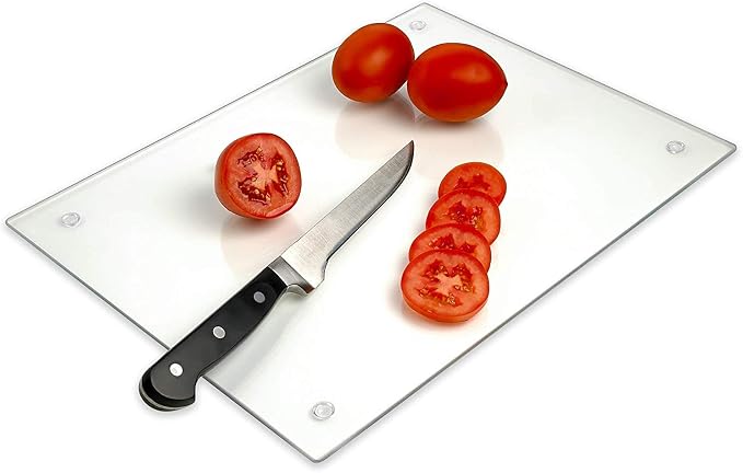 Tempered Glass Cutting Board – Long Lasting Clear Glass – Scratch Resistant - Image 3