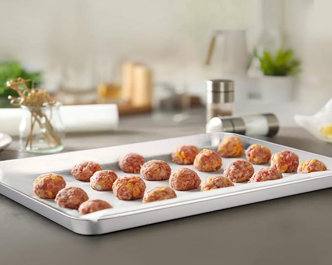 TeamFar Baking Sheet, 20’’×14’’×1’’, Cookie Sheet Half Sheet Baking Pans - Image 7