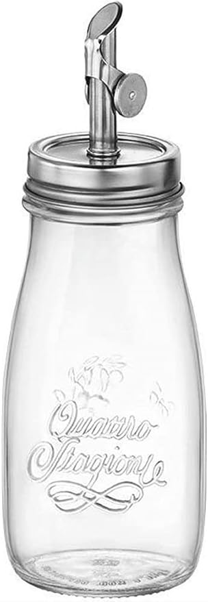 Bormioli Rocco Quattro Stagioni, 13.5 Oz Olive Oil Dispensers by Bormioli+Rocco