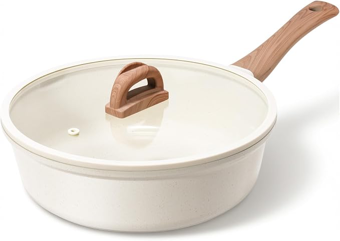 Ceramic Nonstick Frying Pan by useluck