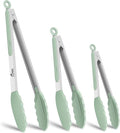 HOTEC Premium Stainless Steel Locking Kitchen Tongs by Hotec