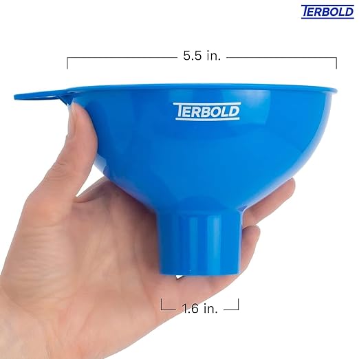 3pc Wide Mouth Canning Funnels for Filling Bottles and Mason Jars | Large Spout - Image 4