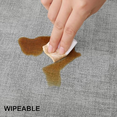 homing Faux Leather Heat Resistant Placemats 6 Packs
