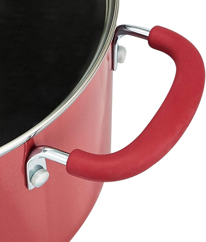 Amazon Basics Aluminum Non-Stick Cookware Set, Oven Safe, Dishwasher Safe - Image 5