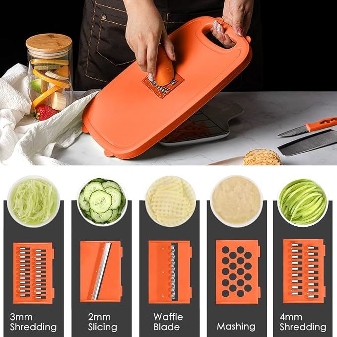 Gintan Camping Cutting Board, 9-in-1 Collapsible Chopping Board - Image 7