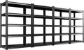 Set of 4 71"H Garage Shelving-2050LBS 5 Tier Storage Shelves, Adjustable Heavy by Unknown