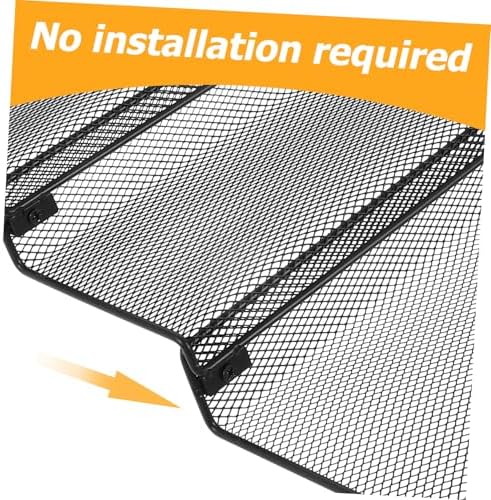Spice Rack Drawer Organizer, Metal Tiered Mesh Insert for Kitchen