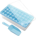 Silicone Ice Cube Tray with Leak-Proof Lid & Storage Bin by CZWLHG