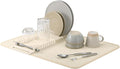Umbra Udry Dish Rack and Microfiber Drying Mat – Space-Saving Design Folds Up by Umbra
