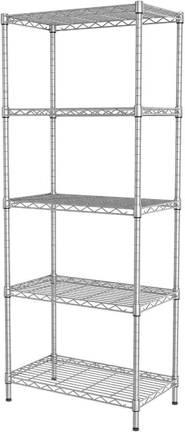 SINGAYE Shelf Wire Shelving Adjustable Storage Shelves Rack Standing Units by SINGAYE
