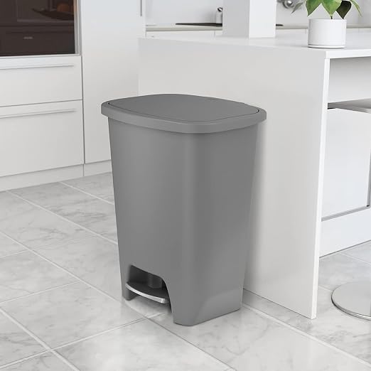 Glad Kitchen Trash Can | Large Plastic Waste Bin - Image 5