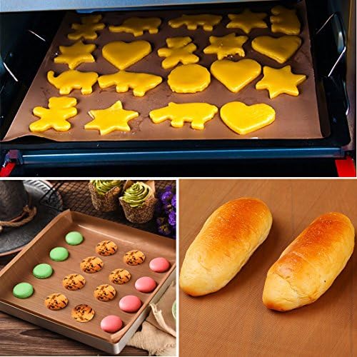 Bantoye 5 Pack Non Stick Teflon Sheet, 12''x16'' Heat Press Transfer