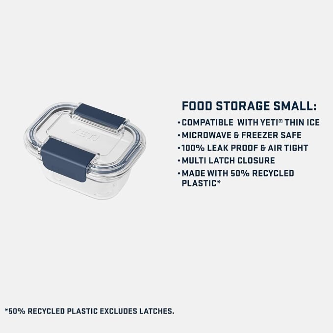 YETI Plastic Food Storage Container, BPA Free, Locking & Airtight Lid, and - Image 4