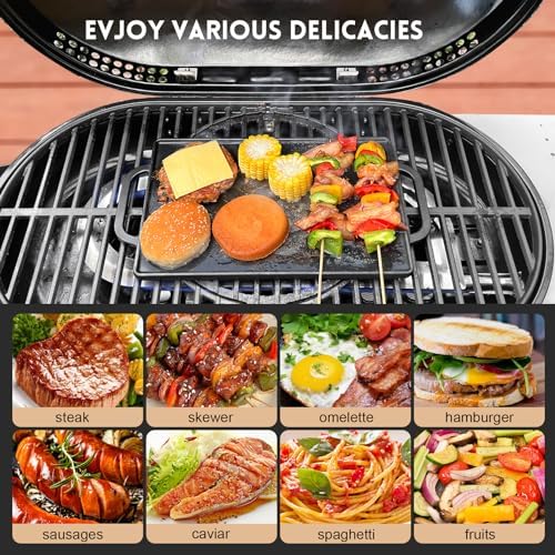 GGC Cast Iron Reversible Griddle